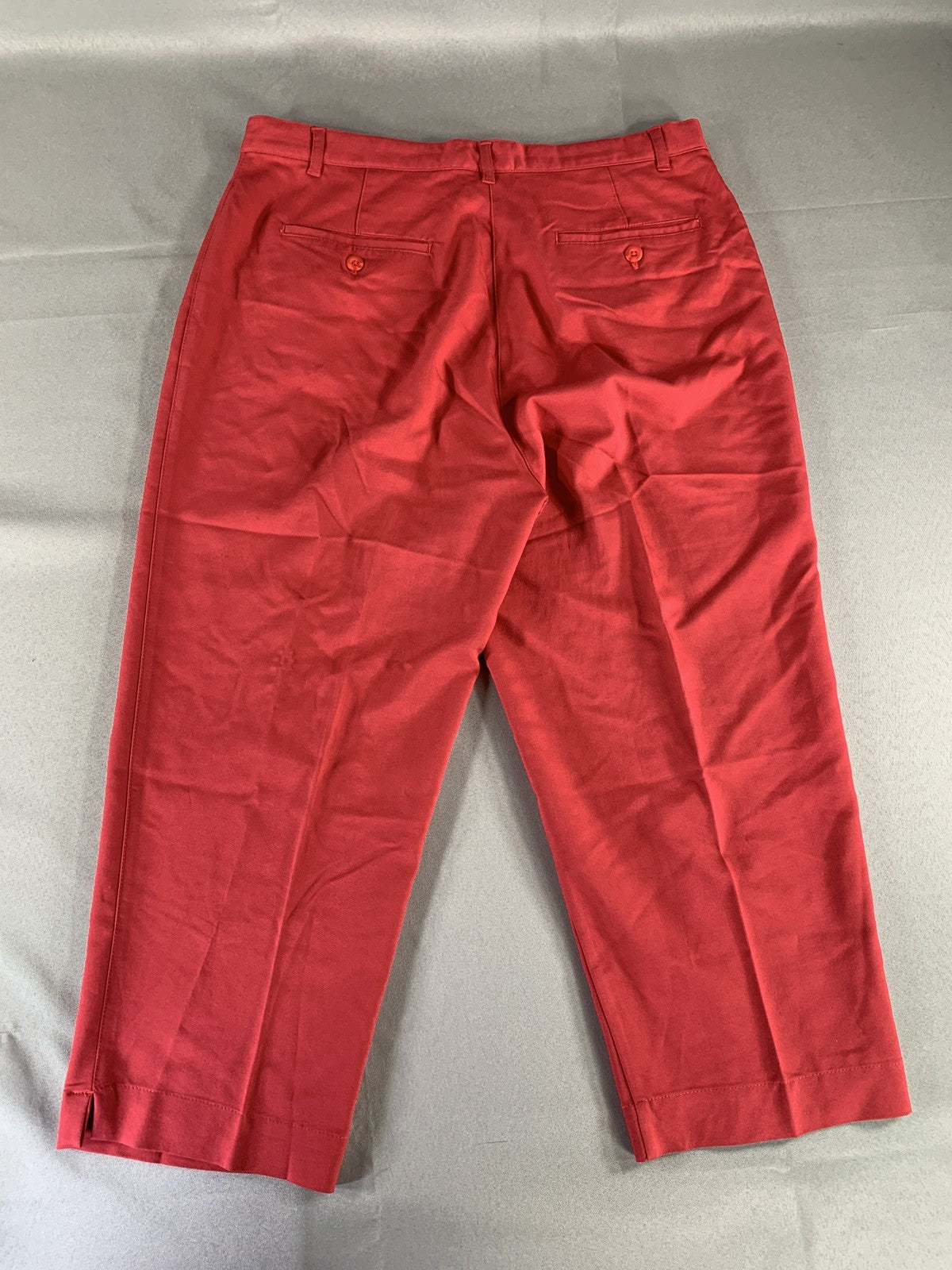 Fairway Outfitters Pants Womens Size 12 Red Stretch Straight Leg Casual Golf