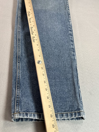 COTTONFIELD Light Wash Jeans Length 100% Cotton Straight Fit Classic Unisex