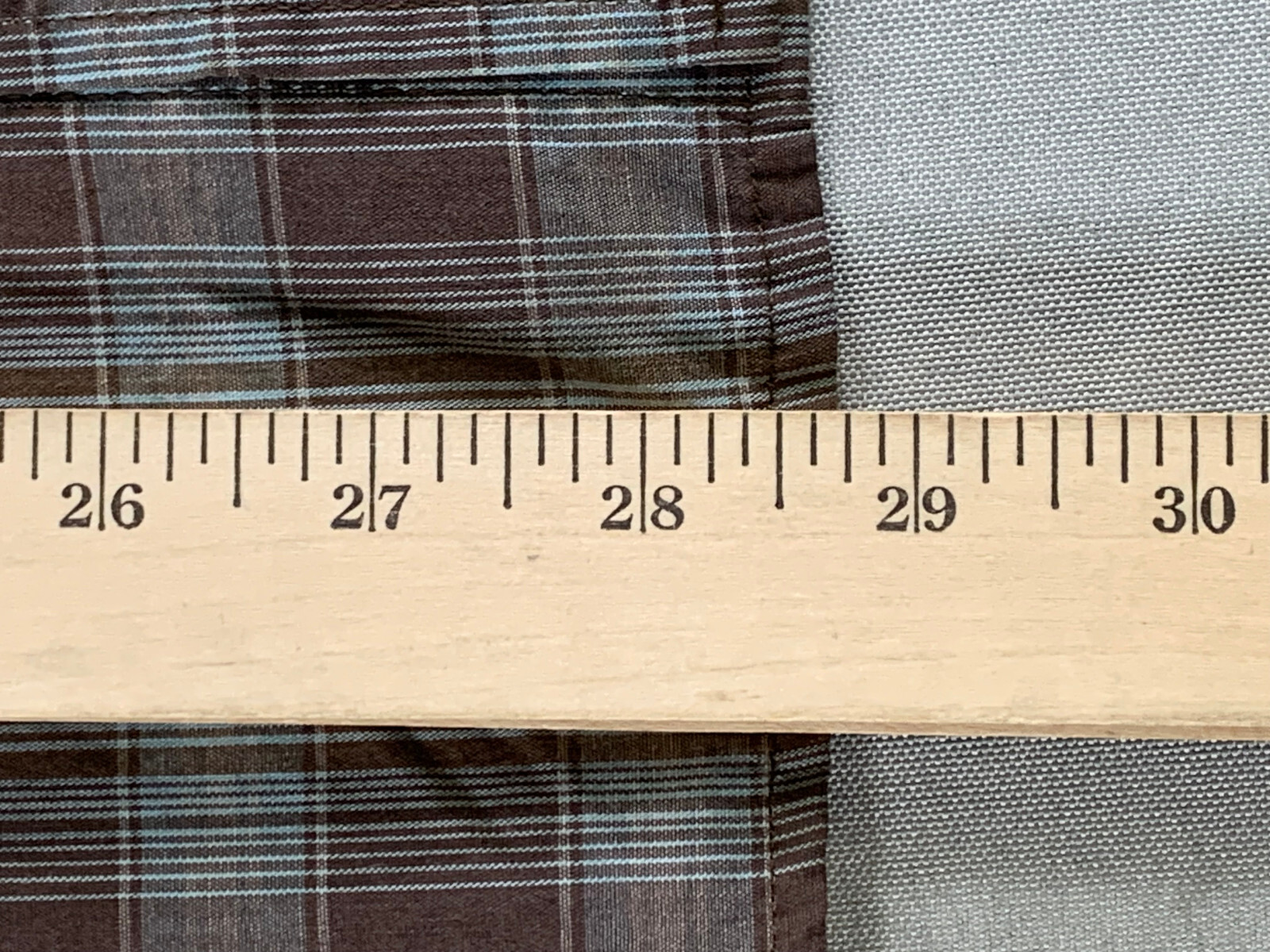 Beverly Hills Polo Club 3XL Plaid Shirt Brown Blue Button Up Western Pockets 141
