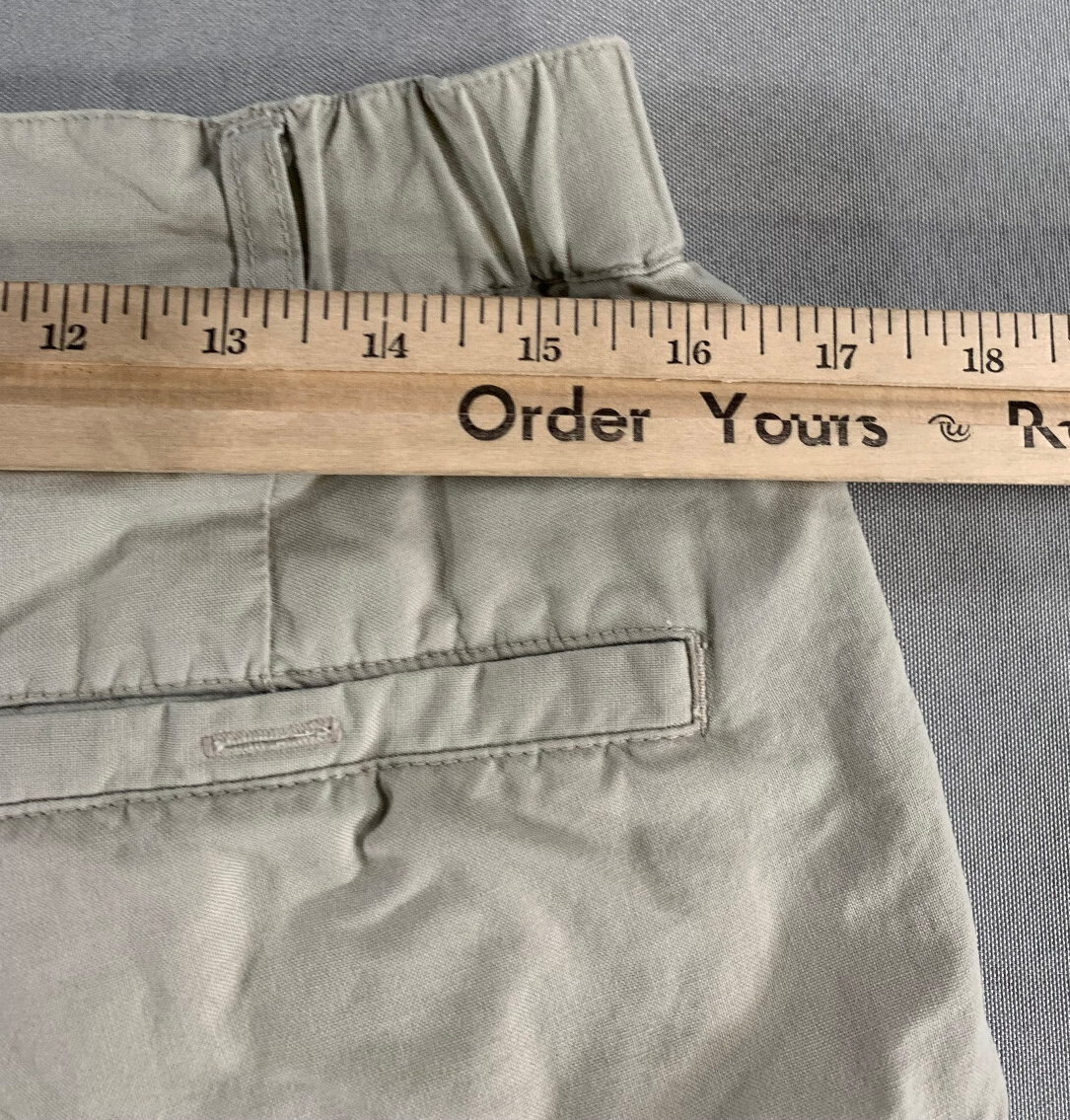Columbia Mens Cargo Shorts 32 Beige Outdoor Utility Trail Hiking Pockets Elastic