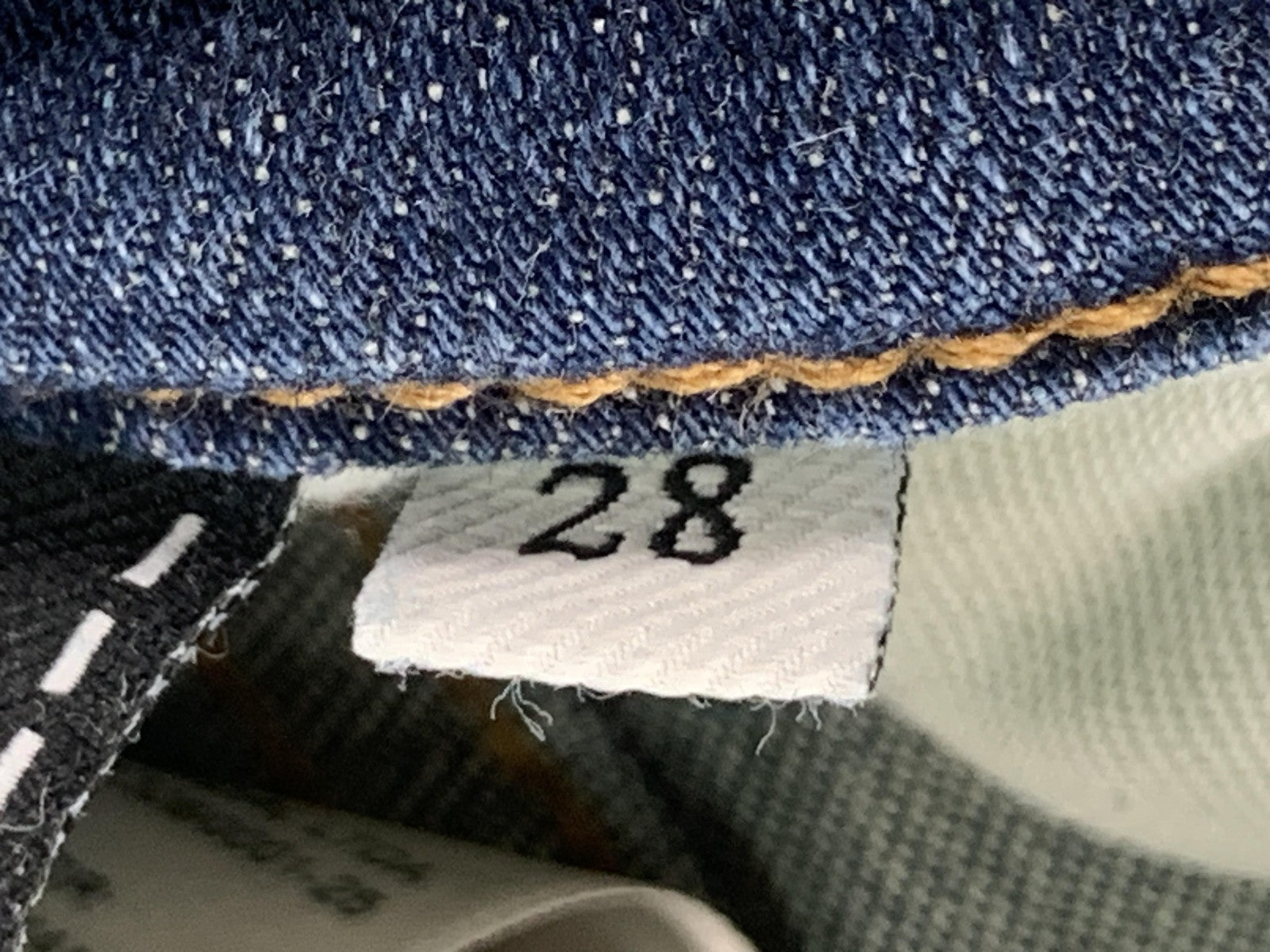 7 For All Mankind Slimmy Jeans Mens 31x24 Blue Wash Denim Slim Straight Zip Fly