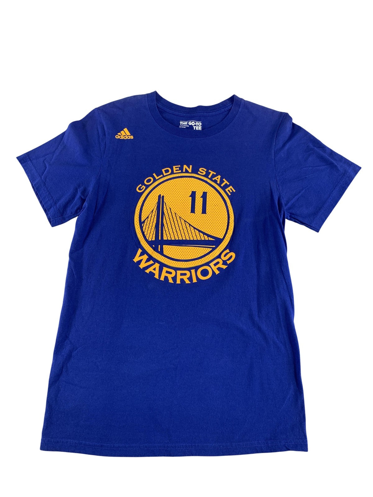 Golden State Warriors Shirt Mens Small NBA Basketball Klay Thompson 11 Adidas