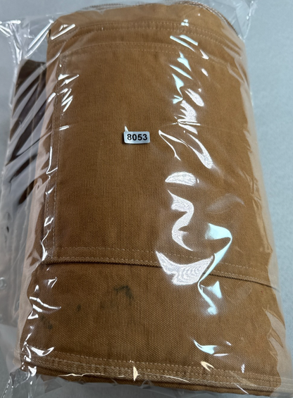 Carhartt R38 BRN Brown Duck Bib Overalls Quilt Lined USA Workwear 40x32