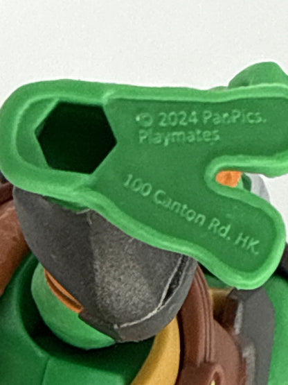 Playmates Collectible Michelangelo Action Figure Green Plastic TMNT Teenage Toy