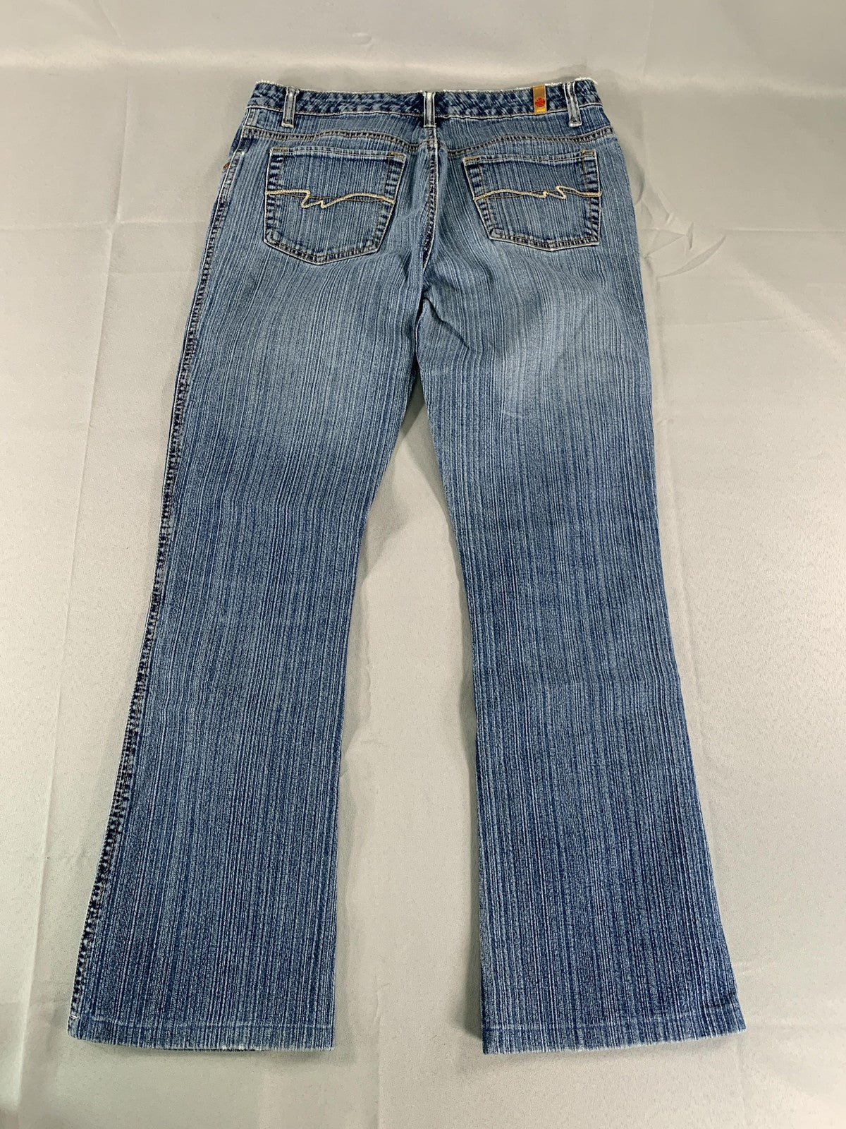 Blue Asphalt Jeans Womens 11 Blue Chloe Flare Stretch Denim Vintage Y2k 2000s