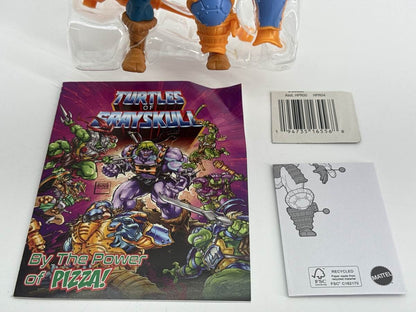 Turtles of Grayskull Man-At-Arms Action Figure MOTU HPR04 Mattel Loose Comic 