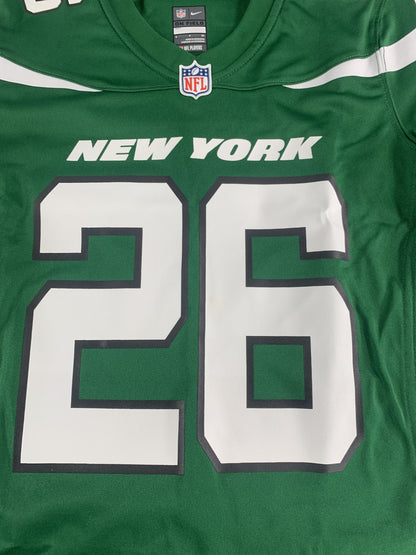 New York Jets Jersey Womens Small NFL Football Le'Veon Bell 26 Nike On Field