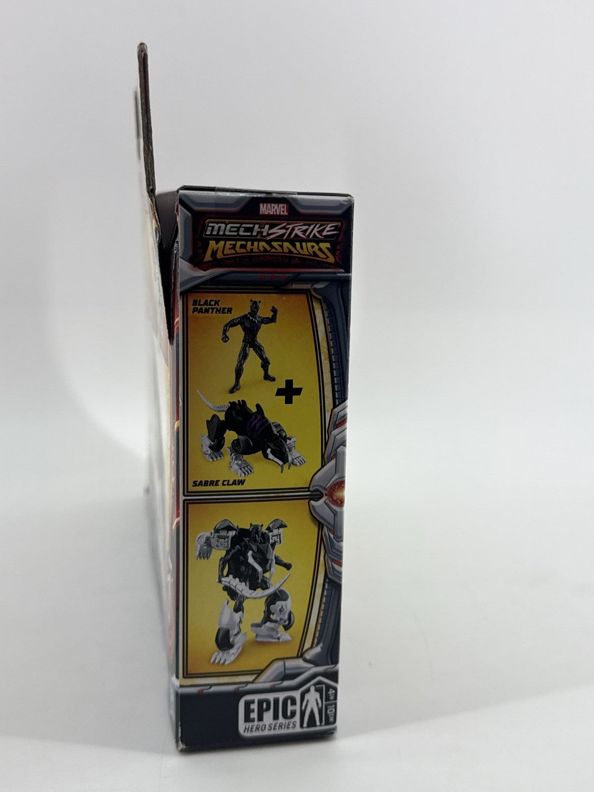 Hasbro Mech Strike Mechasaurs Sabre Claw Black Action Figure Dinosaur Toy F6607