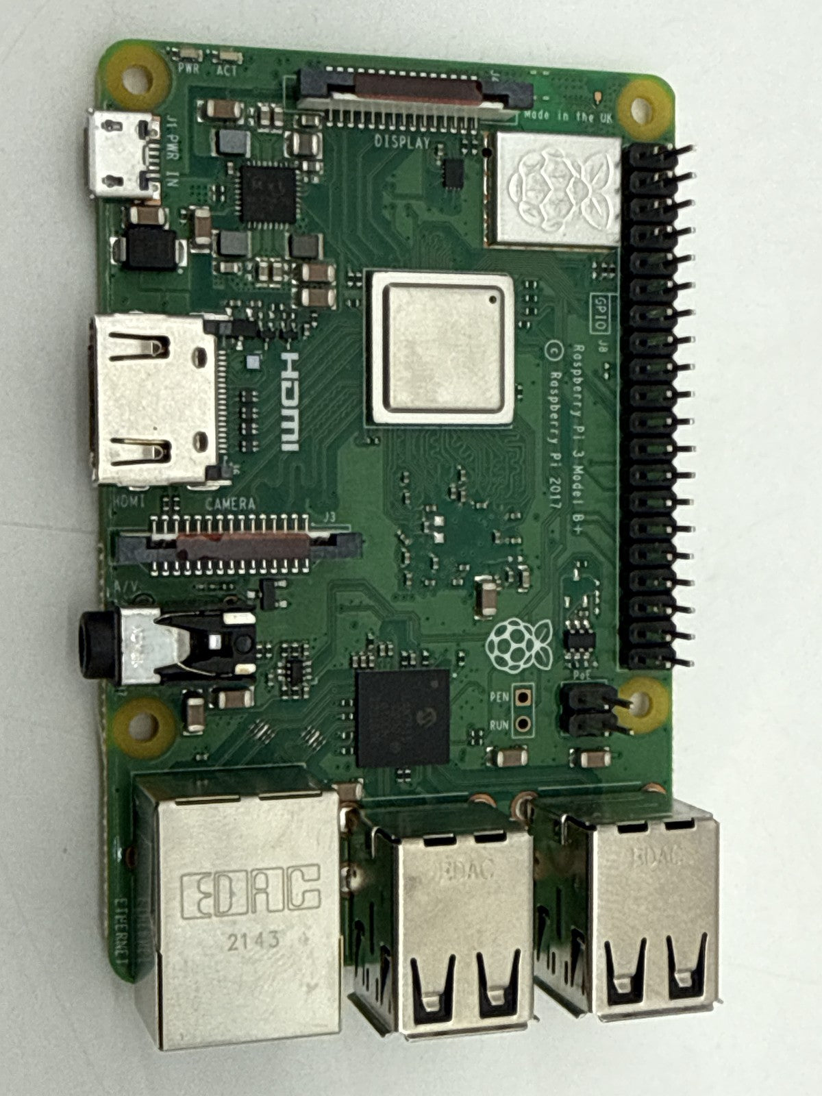 Raspberry Pi 3 Model B+ Single Board Computer Quad Core bit Cortex A76 Dual