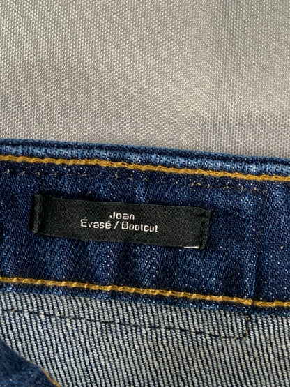 Frank And Oak Womens Jeans 26 The Bootcut Dark Wash Mid Rise Stretch Denim 29x30