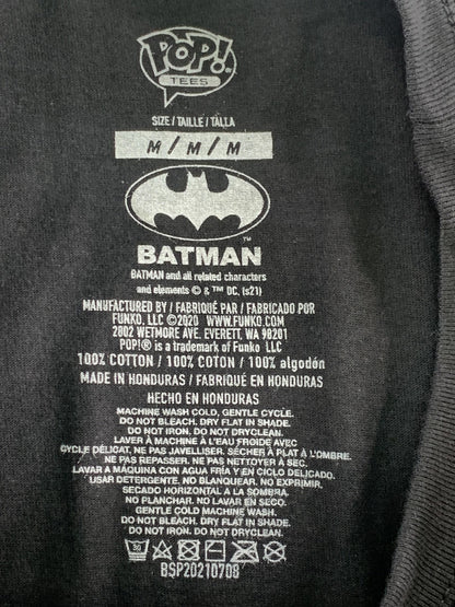Funko Pop! Tees The Joker Shirt Mens Medium Black DC Comics Batman Graphic Tee