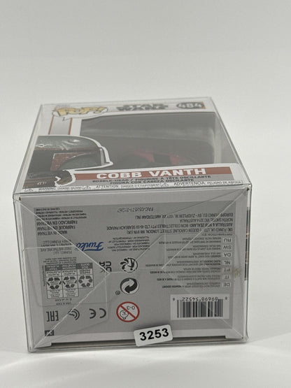 Funko Pop Star Wars Cobb Vanth #484 Mandalorian Vinyl Figure Protector Case Tan