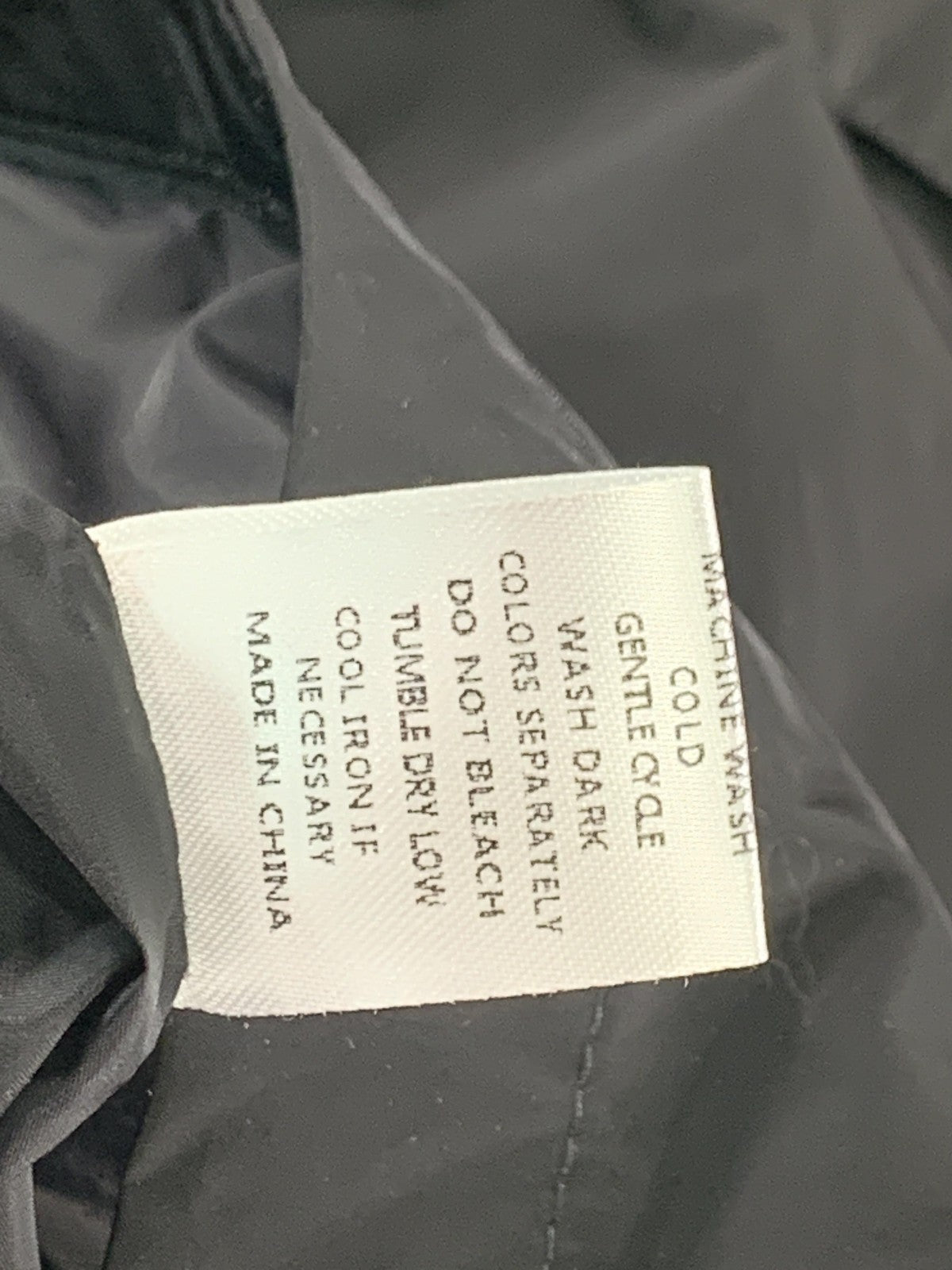 Global Jacket Mens Medium Black Tokyo Hooded Anorak Nylon Zip Pockets Graphic