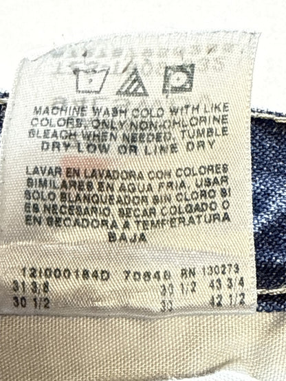 Wrangler Jeans 29 x 30 Mens 29x30 Blue Denim Straight Leg Vintage Wash Cotton