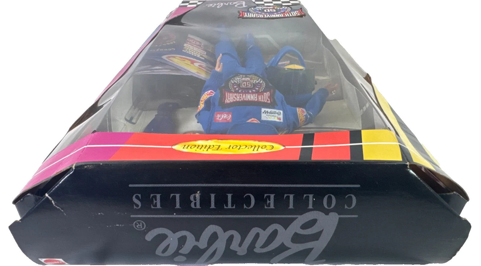 1998 Barbie NASCAR 50th Anniversary Collector Edition Doll Mattel Racing NIB