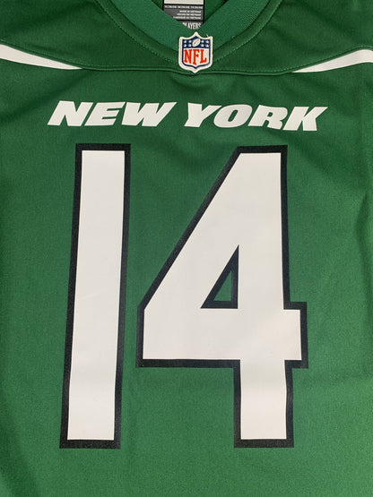 New York Jets Jersey Youth XL 18/20 Green NFL Football Darnold 14 Nike Shirt