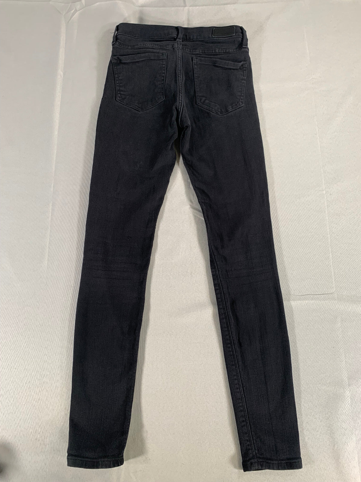Express Women's Black Mid Rise Stretch Leggings Size 0R 26x28 Comfortable Fit