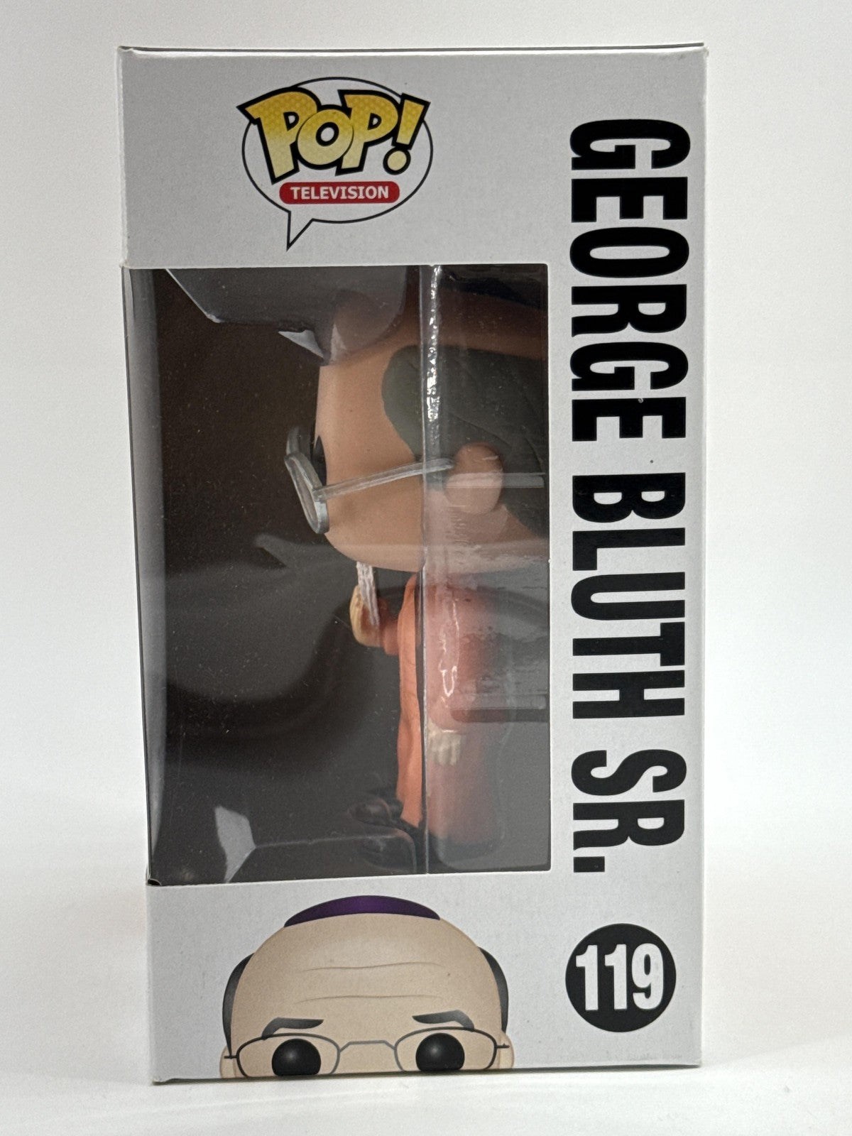 Funko Pop Arrested Development George Bluth Sr #119 Vinyl Figure Orange TV NWT
