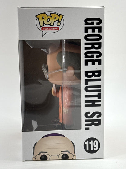 Funko Pop Arrested Development George Bluth Sr #119 Vinyl Figure Orange TV NWT