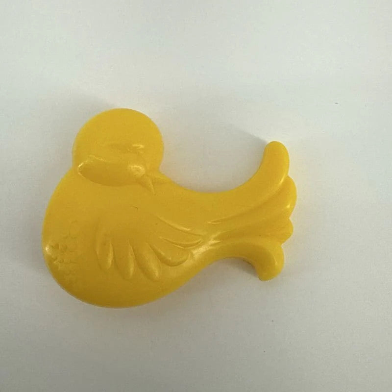 MLP G1 My Little Pony 1984 Yellow Bird Hair Brush Hasbro 80s Apparel Clothing