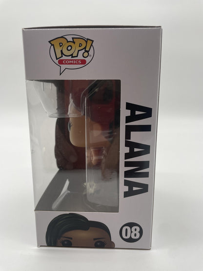 Funko Pop Comics Saga Alana 08 Vinyl Figure DRM180111 Multicolor Standard Red