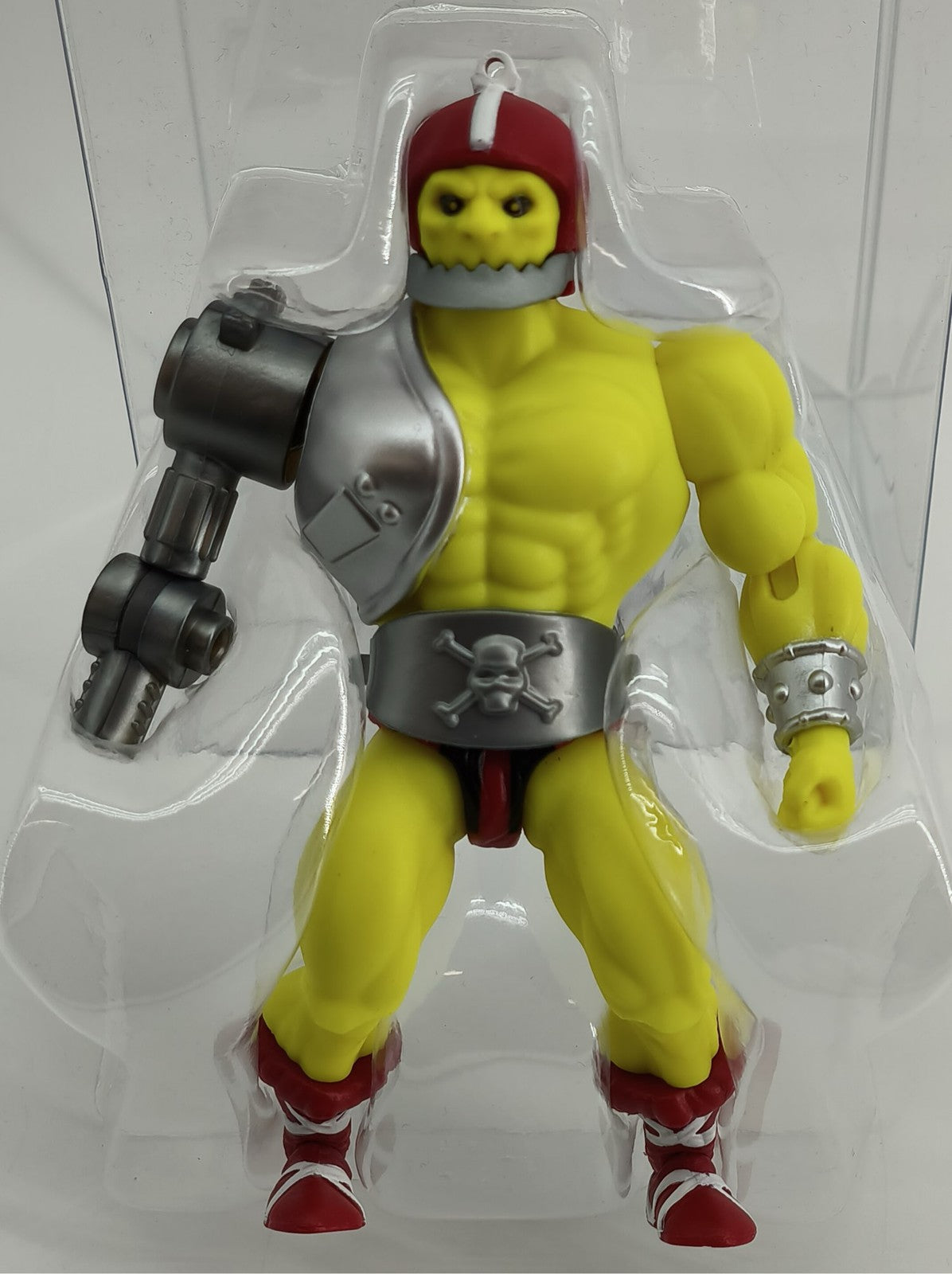 Trap Jaw MOTU Origins Mini Comic Version Mattel 2022 Figure Masters  Red Acrylic