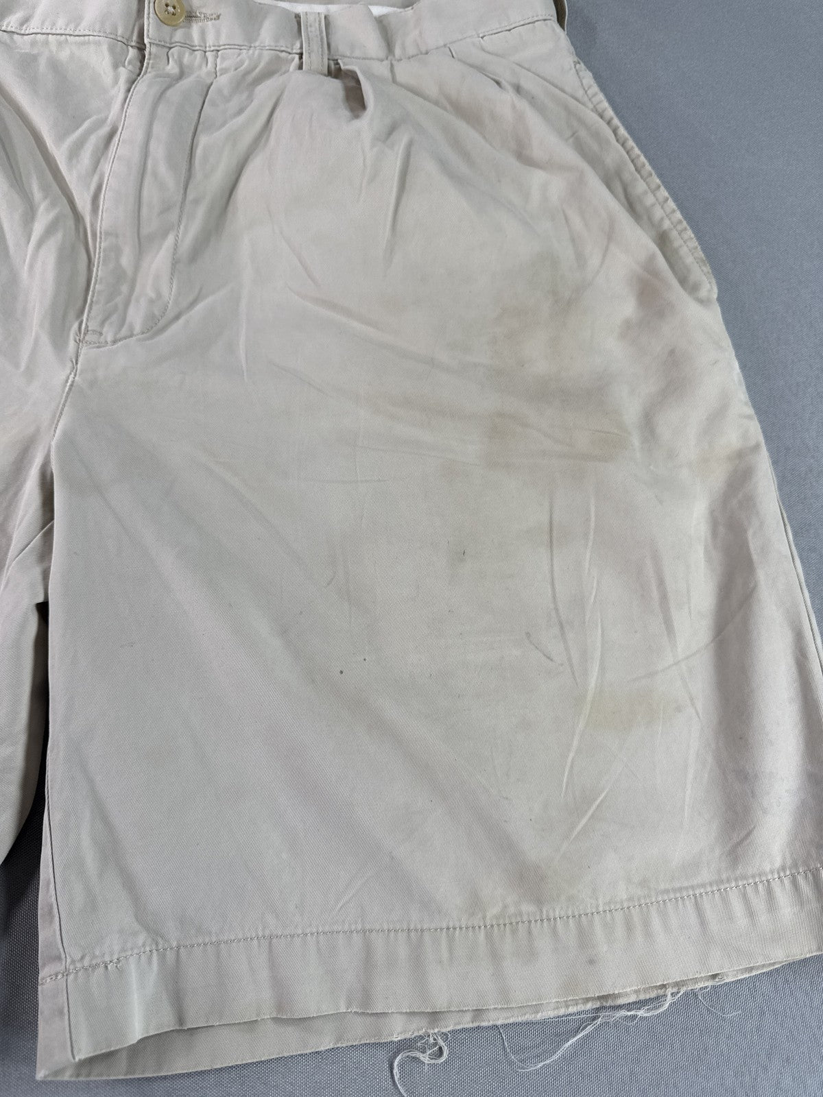 Polo W30 Ralph Lauren Khaki Shorts Unisex 100% Cotton Chino Relaxed Fit Macau