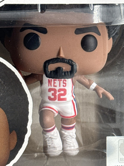 Funko Pop Julius Erving 107 NBA Legends NY Nets Basketball Vinyl Figure Displaye