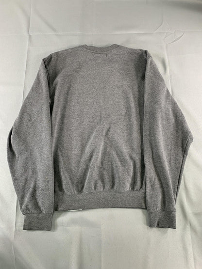 Diamond Supply Co Sweater Mens Small Gray Blue Box Logo Crewneck Pullover Skate