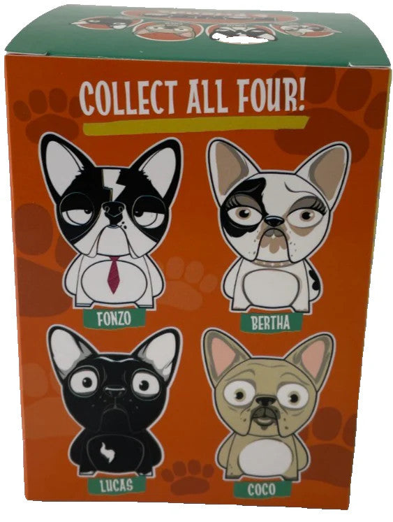 Fonzo French Bulldog Vinyl Figure Scott Tolleson Freak Store 2015 NIB 3.5" Toy