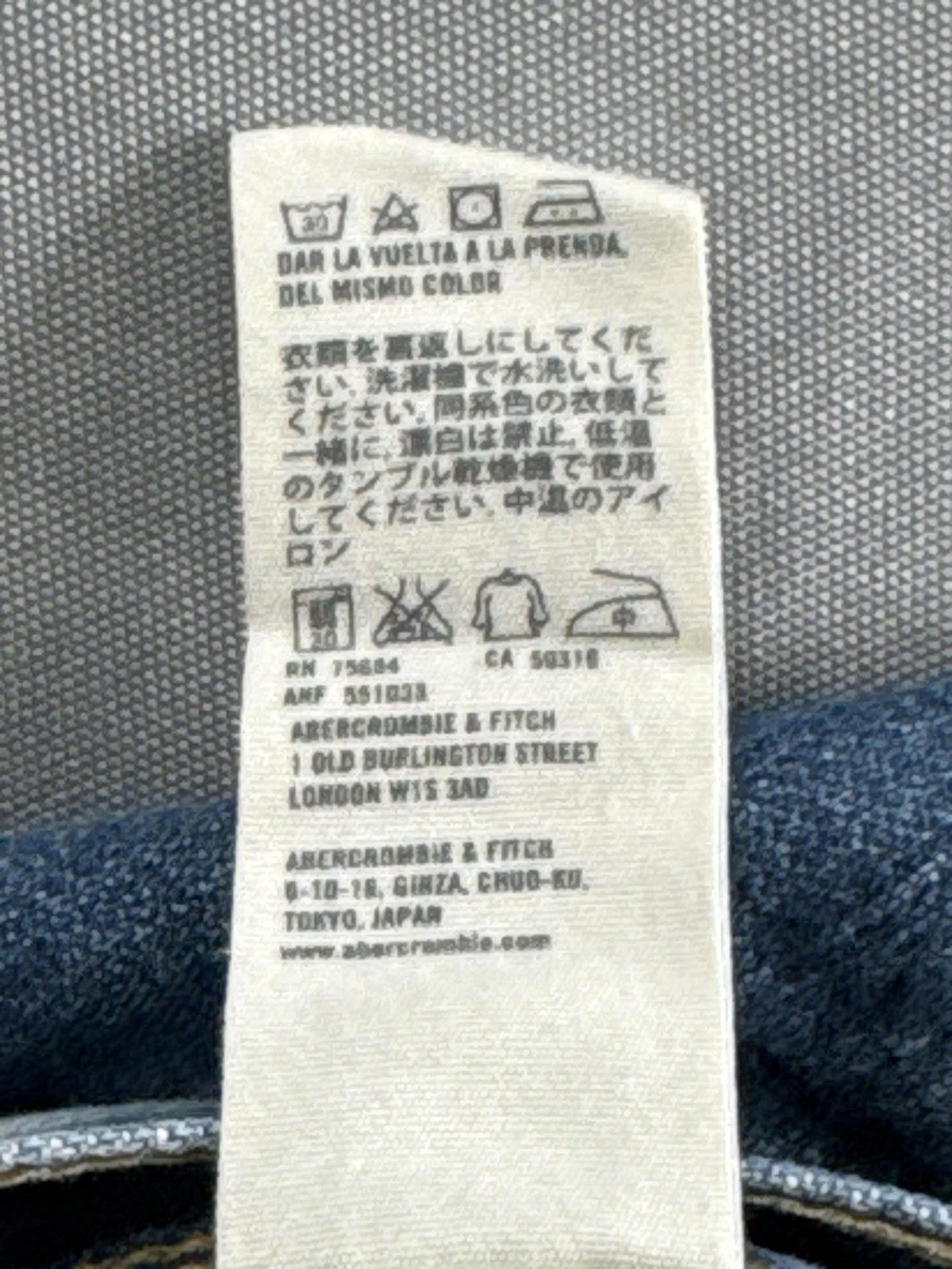 Abercrombie & Fitch Jeans Womens 6 W28 Distressed Selvedge Denim Straight Leg