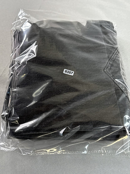 rag bone Straight Fit Jeans 32x32 Black 100% Cotton Leg Made in USA Button