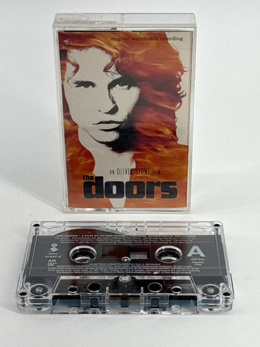The Doors Movie Soundtrack Cassette Tape 1991 Elektra 61047-4 Jim Morrison VG