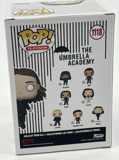 Funko Pop Television Umbrella Academy Vanya #1118 Vinyl Figure Standard Black