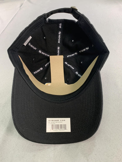 Indianapolis 500 Hat Cap Strap Back Mens One Size Black IndyCar Racing 2024