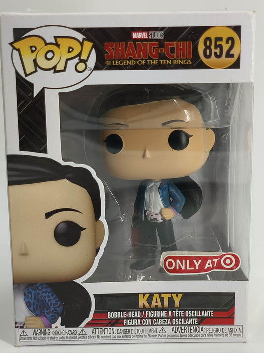 Funko Pop Katy 852 Target Exclusive Marvel Shang-Chi Bobblehead Vinyl Figure Dis