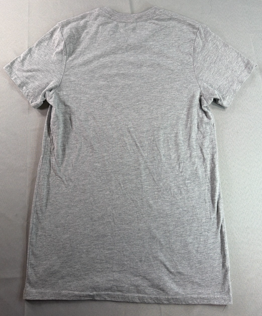 MTV American Flag Logo Graphic Tee Gray Small Music Television Retro USA Shirt
