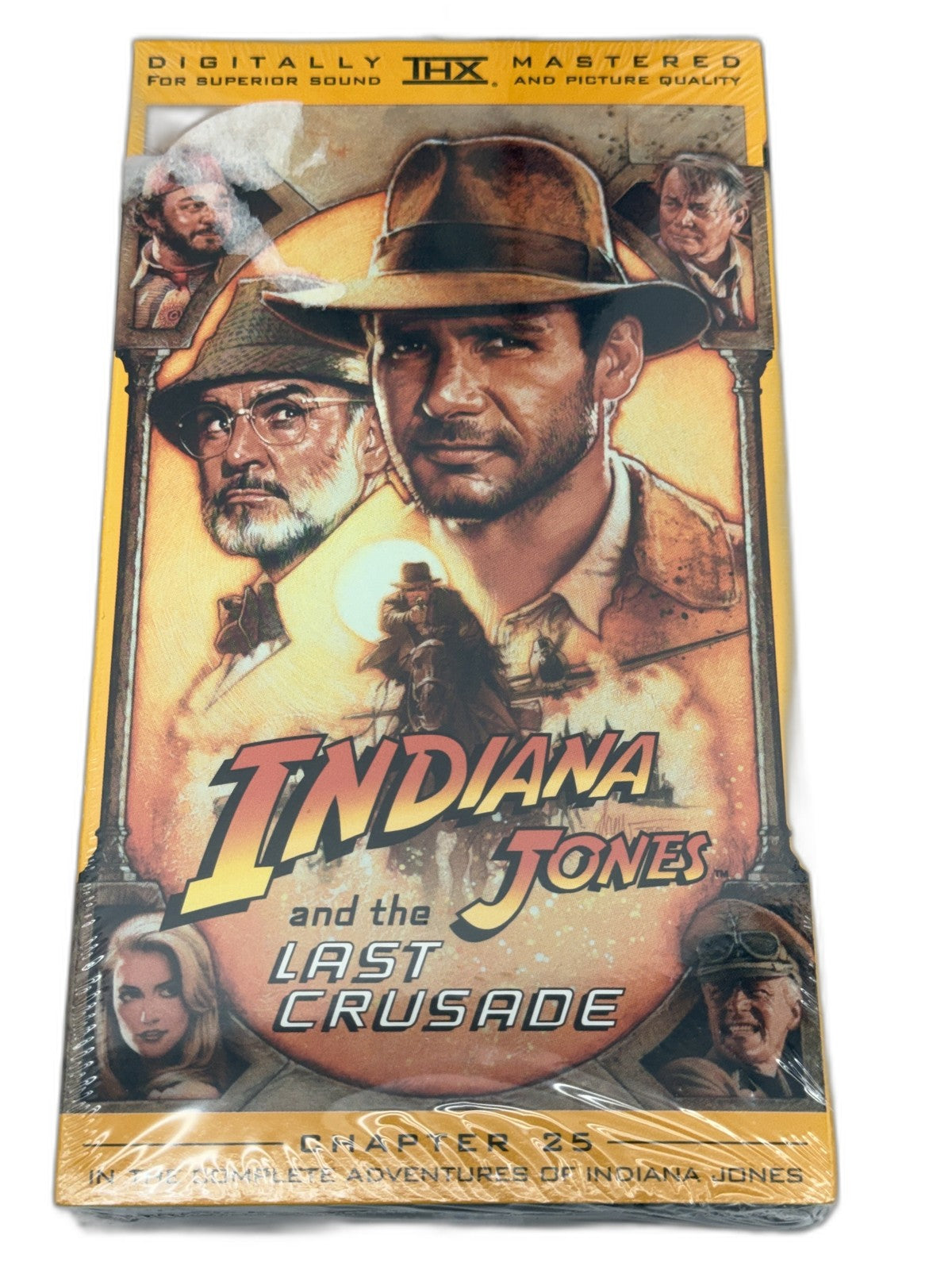 Paramount Indiana Jones VHS Box Set Trilogy Raiders Temple Doom Last Crusade Ark
