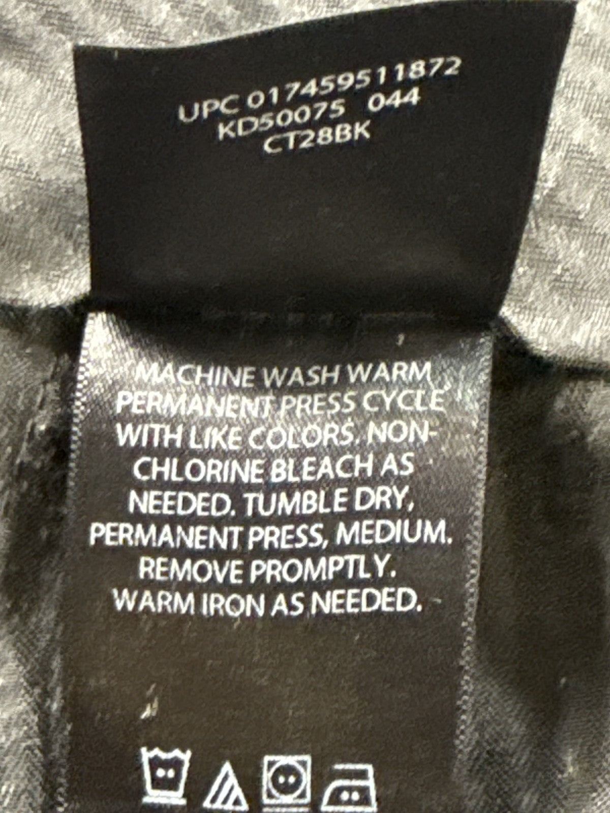 Kenneth Cole Reaction Slim Fit 38 X 30 Pants Dress 38x30 Gray 100% Polyester