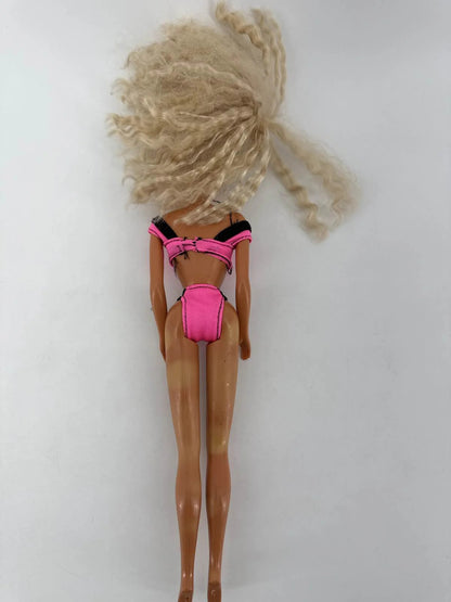 1989 Mattel Beach Barbie Doll #3237 w/ Swimsuit &amp; Acc Apparel Clothing New