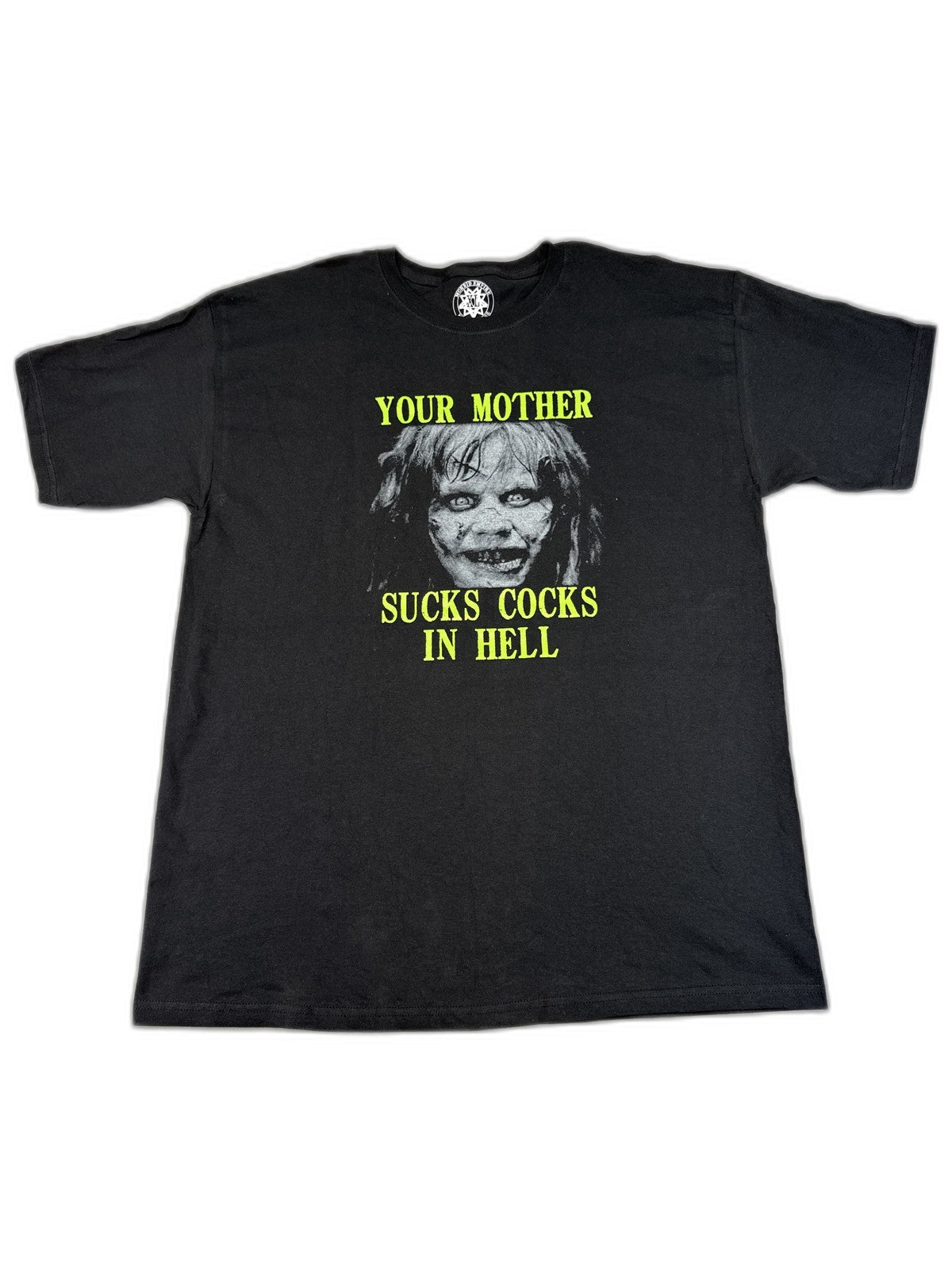 Morbid Empire Merchandise St Exorcist Horror Graphic Tee XL Black Cotton Regular