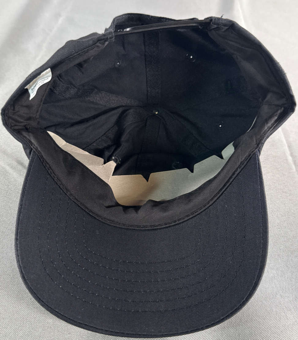 Budweiser vintage Baseball Cap Beer Hat Black Snapback Adjustable OSFA Logo One