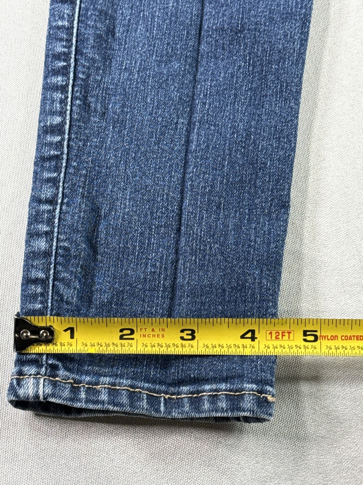 Hollister Super Skinny High Rise Jeans Womens 27x31 Medium Blue Wash Stretch