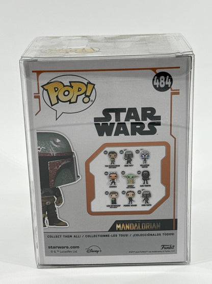 Funko Pop Star Wars Mandalorian Cobb Vanth 484 Bobblehead Figure Green New Box