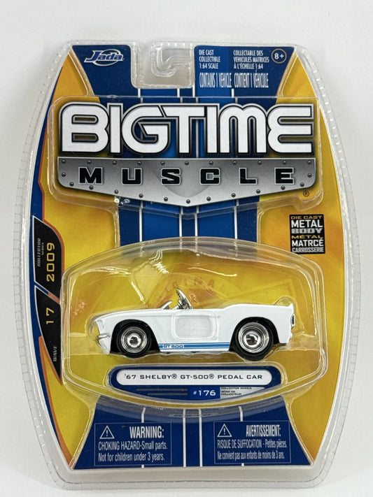 Jada Bigtime Muscle '67 Shelby GT-500 Pedal Car 1:64 Diecast 2009 Item 176