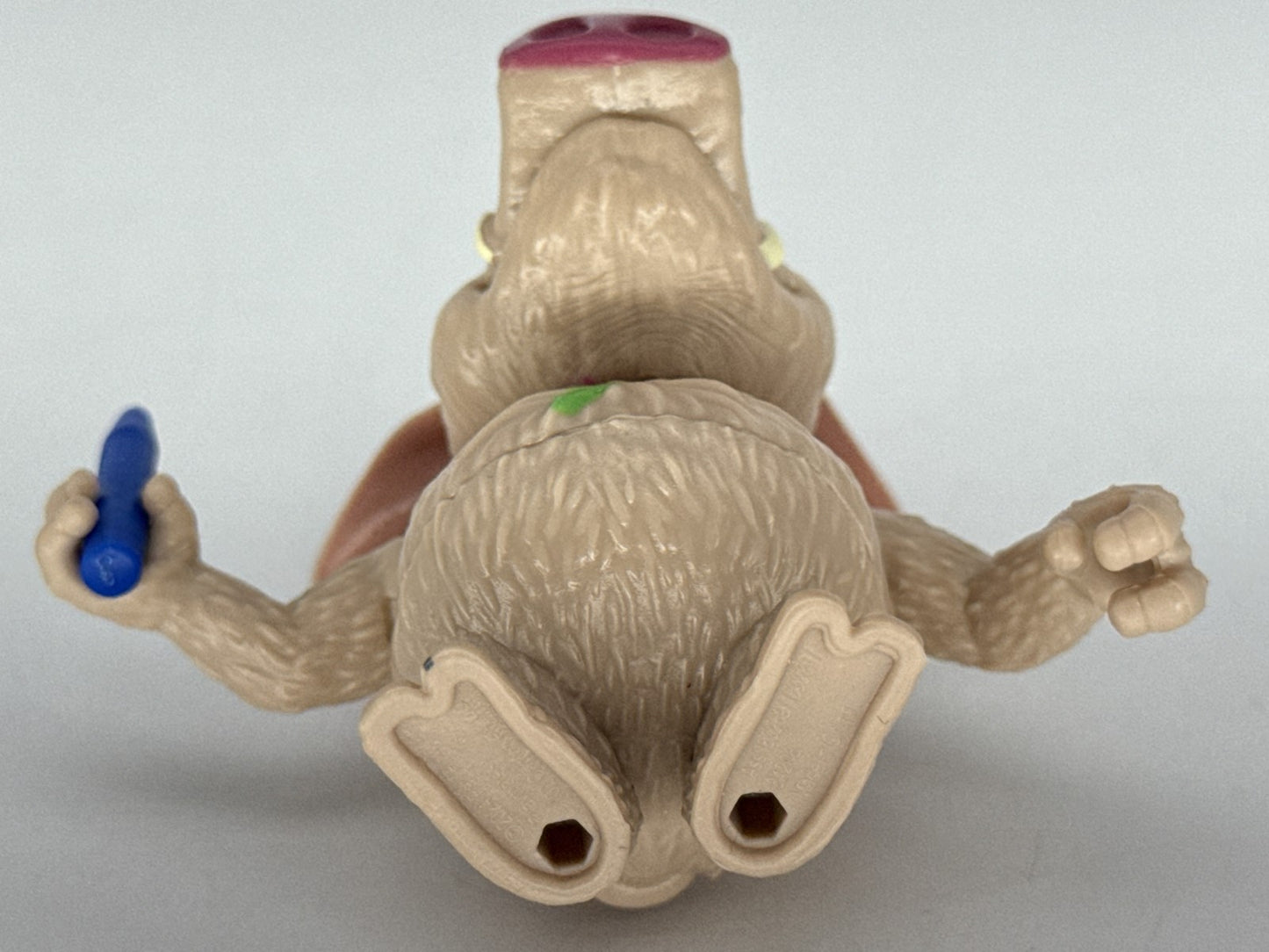 Playmates Mutant Tots Rocksteady TMNT Monster Figure Brown Plastic Movable Arms