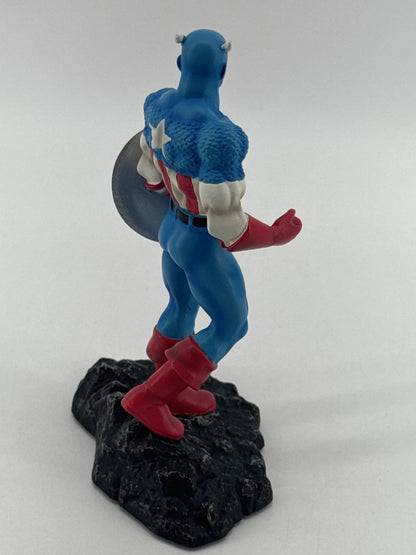 Corgi Marvel Heroes Captain America 1:12 Scale Hand Painted Metal Statue 112 NWT