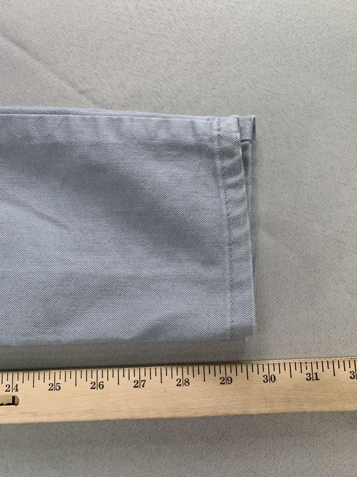 PrAna Jeans Womens 2/26 Gray Straight Leg Denim Regular Inseam Casual Pants on