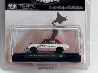 M2 Machines 69 Datsun Bluebird 1600SSS MiJo Yokohama 1:64 Limited 3200 Unbranded