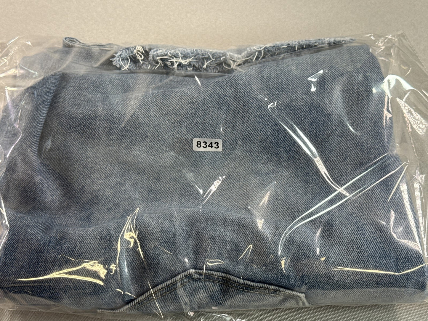 DISCLOSURE Light Wash Skinny Jeans 18W Cotton Blend Distressed Frayed